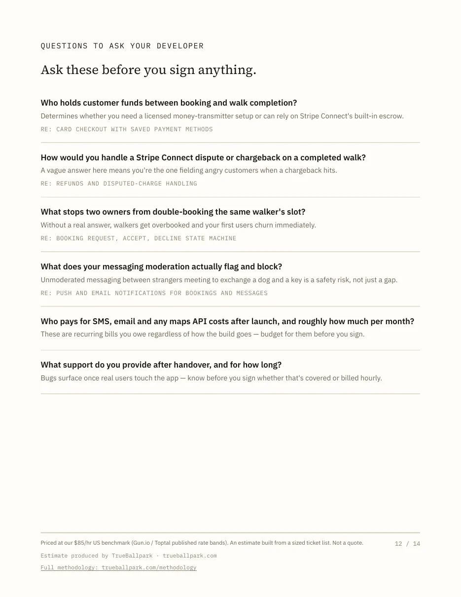 Sample spec, page 12 of 14
